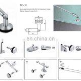 High Quality Outdoor Stainless Steel Bracket Glass Rain Canopy Awnings thumbnail-4