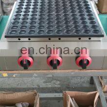Commercial 100 Holes Gas Poffertjes Grill Mini Pancake Machine