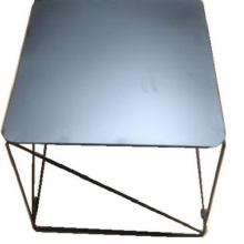 square metal coffee table,side table