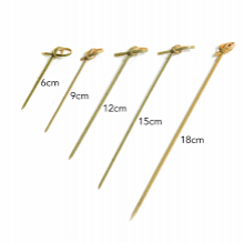 Catering Supplies Musubi Looped Skewers Competitor Quote Bamboo Sticks Bamboo Skewers Cocktail Food Sticks thumbnail-1