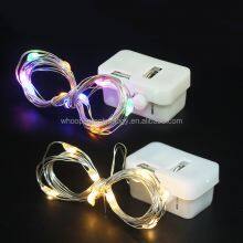 Romantic Micro LEDs Silvery Wire Fairy Lights for Craft Supriese Gift Box Accessories String Starry Lights for Romance thumbnail-2