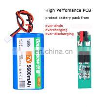 Customized Any Size 18650 Li Ion Battery Pack 3.7v 18650 5600mah Li-ion Battery Pack With Wires and Connector thumbnail-2