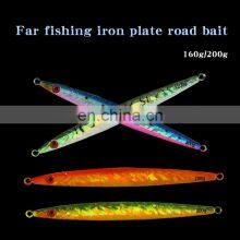 New Design 160g 200g Wholesale Fishing Sinking Slow Pitch Jig Slow Metal Lead Jigging Lures thumbnail-3