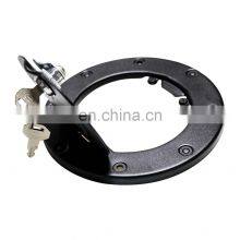 New Arrival Aluminum Car Black Truck Fuel Filter Tank Gas Cover Accessories With Lock for Jeep Wrangler TJ thumbnail-3