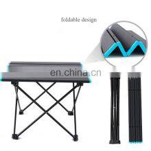 High Quality Hot Selling Outdoor Furniture Wine Portable Bbq Camping Metal Travel Folding Aluminum Picnic Table