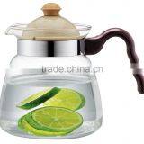 Pyrex Borosilicate Glass Water Pot,promotional Glass Tea Pot, Transparent Glass Bottle thumbnail-2