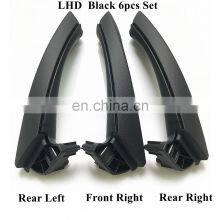 LHD RHD Front Rear Left Right Interior 3 Passenger Door Pull Handle Full Set For BMW 3 Series E90 E91 E92 51417230849 thumbnail-3