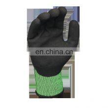 Cut Resistant Glove Oilfield Nitrile Coated Cut Resistance Work Gloves Construction Anti Cutting Hand Glove Nitrile Safety thumbnail-2