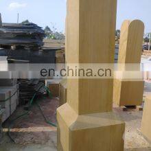 Hot Sale Stone Door Pier Sandstone Door Pier for Decoration thumbnail-4