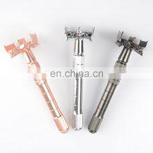 Vintage Rose Gold Color Adjustable Butterfly Open Double Edge Safety Razor thumbnail-3