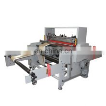 Foam kiss cut with slitting function automatic roll paper cross cutting machine