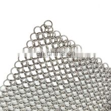 decorative ring mesh shower chainmail curtain factory