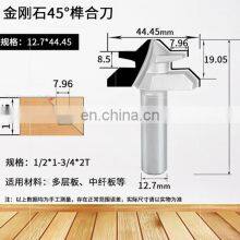 LIVTER 45 Degree Woodworking Milling Tenoning Cutter Four Side Spindle Moulder Machine Finger Jointing Shaper Cutters thumbnail-4