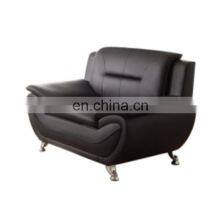 Living Room Available Black Sofa Adjustable Backrest Angle Sofa thumbnail-2