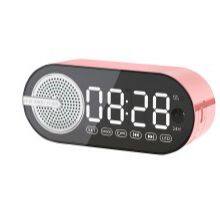 New Arrival Product Digital Display Bass Sound RGB Light Effects Wireless Bluetooth Speaker With FM Radio And Alarm Clock thumbnail-5