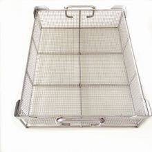 Professional Customized 304 316 316L Stainless Steel Woven Wire Mesh Basket For Medical Disinfection thumbnail-4