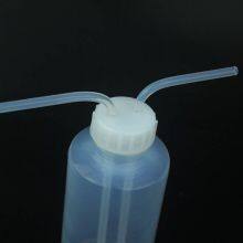 Teflon Pfa Gas Washing Bottle, Polytetrafluoroethylene Gas Absorption Bottle With Connector and Valve, Customizable thumbnail-3