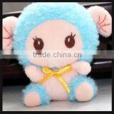 Big Eyes Animal Plush Keychain Cute Sheep Toy