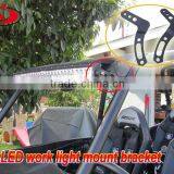 Polaris Rzaor RZR 1000 & RZR 900 Black Metal Led Light Bar Mount Bracket