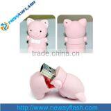 Sexy Cartoon Pink Pig Usb Flash Drive