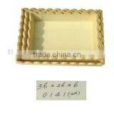 Natural Color Wooden Plate thumbnail-1