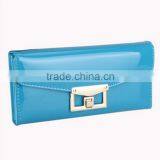 Fashion Bright pu Lady Long Wallet thumbnail-3