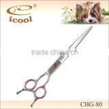 CBG-80 high quality japanese stainless steel pet grooming dog scissors