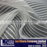 Shimmer Striated Tulle Organza Textile Fabric thumbnail-4