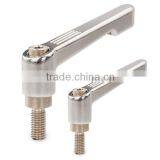 Zinc Die-Cast Adjustable Clamp Levers Screw Chromium-plated BK38.0233
