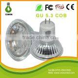 Shenzhen Led Spotlight Gu5.3 Cob 5w 3000/4000/6000k Outdoor Led Spotlight Bulb