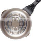 Cacerola de Aluminio Gris de Color Antiadherente Con Tapa Leche Pot thumbnail-3