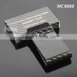 Box Packing Up-market Promotional Wholesale 100% Carbon Fiber Money Clip thumbnail-1