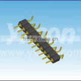 2.0mm Pitch ROHS Certificate Single Row Vertical SMT Machined Pin Header Connector