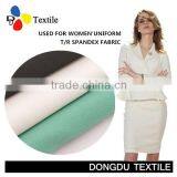 White TR Spandex Double-deck Fabric Polyester Rayon Spandex for Ladies Clothes and Dress