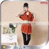 High Quality Orange Short Sleeve Lady Knitwear Clothing In Stock thumbnail-1