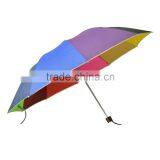 23inches Pongee Fabric Automatic Rain Straight Umbrella