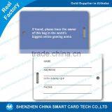 Made in China Plastic Pvc Travel Cards Homemade Luggage Tags