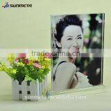 Sunmeta sublimation crystal photo frame souvenir gift 270*180*50mm BSJ02