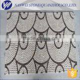 Marble Shower Floor Grid Backed Mosaic Tiles Wall Stone Cladding thumbnail-2