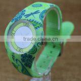 Fashion Mature Ladies Silicone Wrapped Japan Movt Wrist Watch thumbnail-2