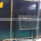 Imperial Black Wood Marble Slabs thumbnail-1