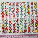 188*274mm Adhesive Frabic leopard print for DIY decoration