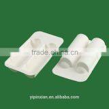Customized White Sustainable Pulp Moulded Sugar Cane Bagasse Packaging thumbnail-4