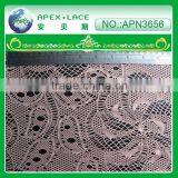 Polyester Lace Fabric for Girls Flower Lace Dress-APN3656