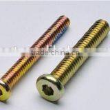 Hex Bolt Nut Fasteners DIN933 DIN931 Low Carbon Steel 4.8 6.8 8.8 thumbnail-2
