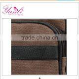Hot Sale Durable Canvas Shoulder Bag Genuine Leather Messenger Bag Manufacturer in Guangzhou thumbnail-6