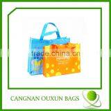 2014 New style laminated woven shopping bag,plain pp woven bags,recyclable pp woven zipper bag