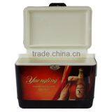 2016 New Collection 54QT/51L Portable Wholesale Insulated Metal Beer Ice Cooler Outdoor Cubic Cooler Box thumbnail-4