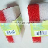 Best selling 2pcs loofah scouring pad colorful manufacturer sponge                        
                                                                                Supplier's Choice