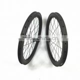 650c carbon wheelset 38mm clincher 25mm wide carbon wheels for road bicycle DT 350S + Sapim Leader spokes for small bike